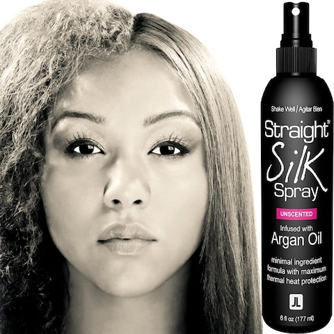 Straightening hair without heat protectant online