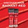 John FriedaRadiant Red Red Boosting Shampoo Daily Shampoo Helps Enhance Red Hair Shades 83 Ounce with Pomegranate and Vitamin E