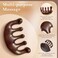 Wooden Scalp Massager  Handmade 100 Natural Green Sandalwood Wide Tooth Combs  Wood Massage Comb  Sandalwood Comb for Luxurious Hair Care