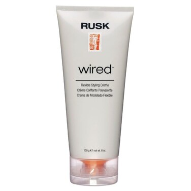 RUSK Designer Collection Wired Flexible Styling Creme 6 Oz Lifts Shines and Creates Soft GravityDefying Body Provides Pliable Style Support and Flexible Body