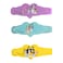 Luv Her Bluey Girls 20 Piece Accessory Set with 3 Barrettes 4 Snap Hair Clips 5 Elastics and 8 Terry Ponies Ages 3