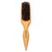 GranNaturals Boar Bristle Slick Back Hair Brush for Sleek Ponytail Bun  Smoothing Baby Hairs Flyaways Edge Control  Backcombing  Teasing Hairbrush with Wide Rat Tail for Sectioning  Parting