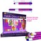 Desire Deluxe Hair Chalk for Girls Makeup Kit of 10 Temporary Colour Pens Gifts Great Toy for Kids Age 5 6 7 8 9 10 11 12 13 Years Old BlueGreenGreyPinkPurple