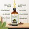 Pure Castor Oil Organic Cold Pressed Unrefined Glass BottleUSDA Certified Organic Castor Oil Cold Pressed Glass Bottle for Castor Oil Pack WrapCastor Oil for FaceHair GrowthEyelashesEyebrows16oz