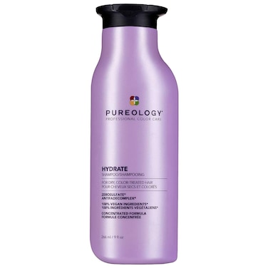 Pureology Hydrate Moisturizing Shampoo  Softens and Deeply Hydrates Dry Hair  For Medium to Thick Color Treated Hair  SulfateFree  Vegan