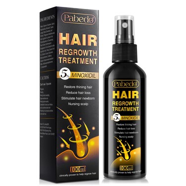5 Minoxidil for Men and Women Hair Growth Serum  Castor Oil  Biotin Hair Growth Spray Hair Regrowth Treatment for Scalp Hair Loss Hair Thinning For Thicker Longer Fuller Healthier Hair 100Ml