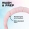 CONAIRSpa Makeup and Face Washing Headband  Bubble Design  Pink