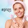 CONAIRSpa Makeup and Face Washing Headband  Bubble Design  Pink