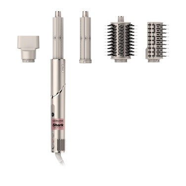 SharkHD430 FlexStyle Air Styling  Drying System Powerful Hair Dryer Brush  MultiStyler with AutoWrap Curlers Paddle Brush Oval Brush Concentrator Attachment Stone