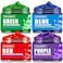 4 Colors Temporary Hair Color for Kids Gifts for Teen GirlsBoysHalloween GiftsTemporary Hair DyeHair Color Spray Green Red Blue Purple Hair Dye Hair Wax ColorInstant Hair Color Wax DIY Washable