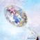 Frozen II Girls Snowflake Confetti One Hair Brush Silver  Ages 3