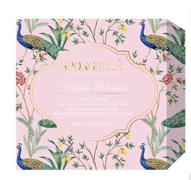 Spongelle Boxed Flower Body Wash Infused Buffer Apple Blossom