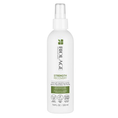 Biolage Strength Recovery LeaveIn Conditioner Spray  Hair Repairing Heat Protectant  Detangler  Strengthens  Prevents Damage  For Damaged  Sensitized Hair  Vegan  CrueltyFree