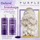 Natural RichesPurple Shampoo and Conditioner Set Sulfate Free Salon Grade for Silver Blonde Platinum Hair Removes Yellow  Brass tones Grey Highlighted Hair 16x2 fl oz