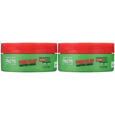 GarnierFructis Style Pixie Play Crafting Cream Extra Strong Hold 20 Oz 2 Count Packaging May Vary