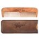 Wooden Hair Combs for MenMens Wood Beard Comb with Leather Travel CaseMens Combs for HairKids Combbrown shark