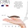 Camila Paris CP2316 French Hair Barrette Clip Flexible Ponytail Holder No Metal Parts Strong Hold Grip Hair Clips for Women No Slip and Durable Styling Girls Hair Accessories Made in France