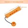 40pcs Cold Wave Perm Rods Set for Womens Long  Short Natural Hair  Plastic Orange Rollers for Curling and DIY Hairdressing