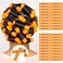 40pcs Cold Wave Perm Rods Set for Womens Long  Short Natural Hair  Plastic Orange Rollers for Curling and DIY Hairdressing