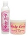 Kinky CurlyKnot Today Leave In ConditionerDetangler 8 oz  Curl Custard Gel 8 oz