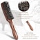 Hair brush for Men Boar Bristles Brush for Fine Thin Medium Hair Nature Boar Hairbrush for Beard Styling