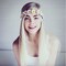 Floral Fall Boho Sunflower Crown Hippies Daisy Hair Wreath Bridal Headpiece Photo Props DY01 White