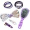 Nightmare Before Christmas Hair Accessory Set Brush Bow PVC Snaps Lurex Elastics