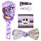 Nightmare Before Christmas Hair Accessory Set Brush Bow PVC Snaps Lurex Elastics