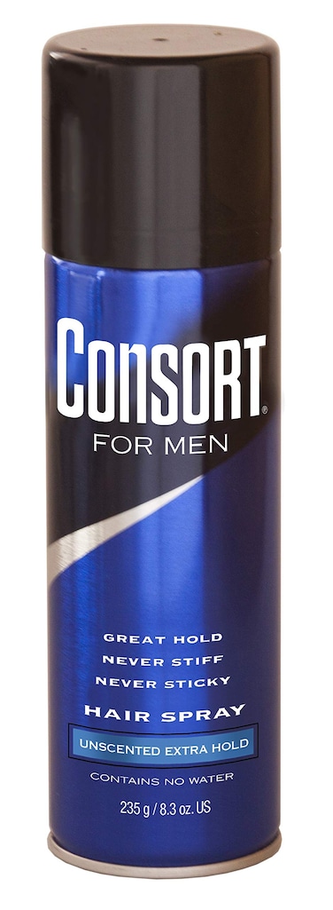 ConsortFor Men Hair Spray Unscented Extra Hold 830 oz Pack of 2