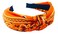 Shimmer Anna ShineHalloween and Fall Orange Bandana Headbands and Scrunchies for Women and Girls Orange Knotted Bandana
