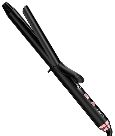 Long Barrel Curling Iron 1 Inch Extra Long Curling Iron for Thin Hair Ceramic Curling Iron Infused Argan Oil  Keratin Long Lasting Styling 11 Adjustable Temp Include Clips  Silicone Pad