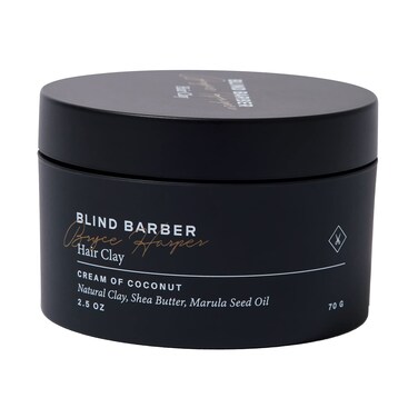 Blind BarberBryce Harper Hair Clay for Men  Matte WaterBased Styling Product for Volume and Medium to Strong Hold 25 Oz