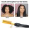 DolahairElectric Pressing Comb for Wigs  Hair Straightener with Lace Front Melting Band and Wig Installation Kit