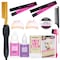 DolahairElectric Pressing Comb for Wigs  Hair Straightener with Lace Front Melting Band and Wig Installation Kit