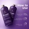 Purple Shampoo and Conditioner Set  Sulfate Free Enriched with Coconut Oil  Aloe Vera Ideal for Blonde Gray Brassy  Color Treated Hair Nourishes  Hydrates  16 fl oz each