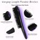 79STYLE 3pcs Detangler Brush Tangle Free Hair Brushes For Kids Knot Free No Pain Detangling Kids Hair Brush Combs For Curly Fine Hair Size 74 Inch Purple