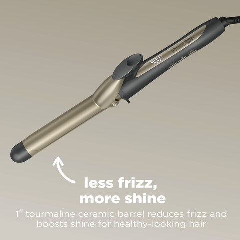 INFINITIPRO BY CONAIR Tourmaline Ceramic 1inch Curling Iron 1inch Digital Curling Iron 1inch barrel produces classic curls for use on short medium and long hair