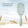 Degradable Vented Hair brushDetangling BrushDetangler Brush for Curly Thick and Straight Hair Dry and Wet Detangling Quickly Detangles and Smooths hairHair Brush for Women and Men