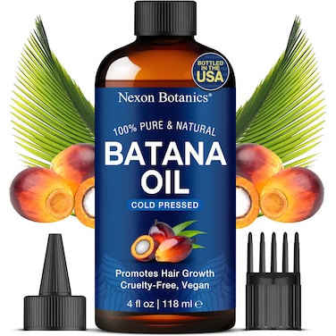 Raw Batana Oil for Hair Growth 4 fl oz  100 Pure Natural Cold Pressed  Dr Sebi Oil Batana for Skin Face Lashes  Aceite de Batana