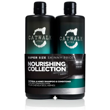 TIGI Catwalk Oatmeal  Honey Shampoo and Conditioner Set