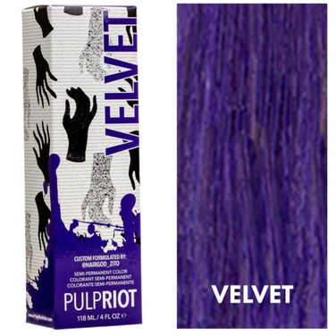 Pulp Riot SemiPermanent Hair Color 4oz Velvet
