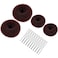 Donut Bun Maker MORGLES Bun Maker for Hair Ring Style Bun Maker Set with 4PCS Donut Bun 10PCS Black Hair Pins