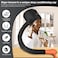 Bonnet Hood Hair Dryer Attachment  Soft Adjustable Extra Large Bonnet Hair Dryer for Speeds Up Drying Time at Home Easy to Use for Styling Curling and Deep Conditioning Black