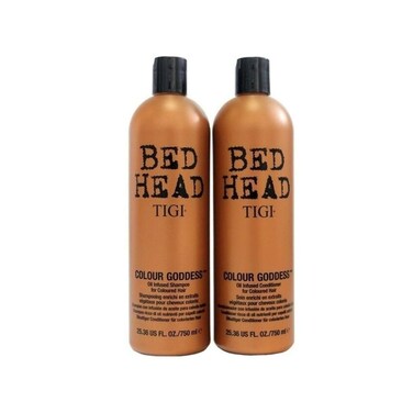 Bed Head By TIGI Colour Goddess Shampoo And Conditioner For Coloured Hair 2535 Fl Oz 2 Count Clean