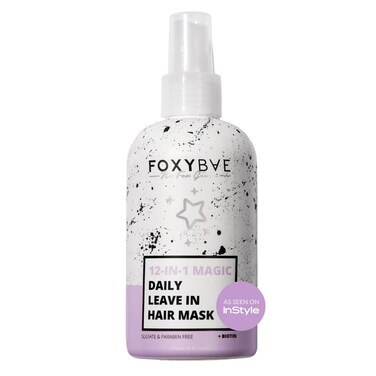 FoxyBae Hair Mask for Dry Damaged Hair and Growth  Overnight Hair Mask Treatment with Biotin  Shea Moisture  8 Oz Leavein Conditioner Spray