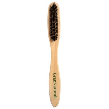 GranNaturals Teasing Boar Bristle Brush for Slicking Back Hair Smoothing Ponytail Bun Backcombing Edge Control  Hair Sectioning  Wooden Slickback Hairbrush for a Sleek  Smooth Hairstyle