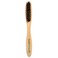 GranNaturals Teasing Boar Bristle Brush for Slicking Back Hair Smoothing Ponytail Bun Backcombing Edge Control  Hair Sectioning  Wooden Slickback Hairbrush for a Sleek  Smooth Hairstyle