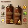 Castor Oil Shampoo and Conditioner Set for Hair Growth with Rosemary  Peppermint Oil  Cleanse Hair Strengthen  Shine with Castor Shampoo and Conditioner  AntiHair Loss for Men  Women  16 fl oz