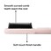 LANGE HAIR Smoothit Classic Electric Hot Comb and Hair Straightener Brush for Women  Fast Heating AntiScald and AntiFrizz Blush