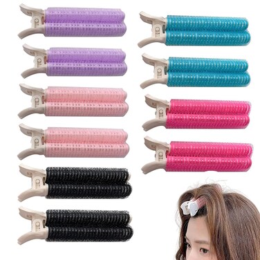Volumizing Hair Clips for Women 10PCS Root Clips for Fluffy and Instant Hair Volume Black Pink Blue Purple Red